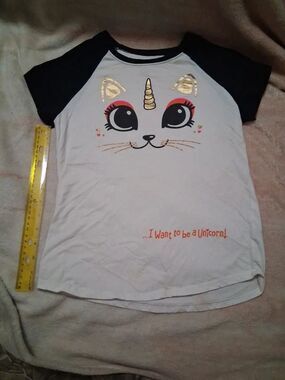 Celebrate Halloween Girls' 14/16 Raglan Shirt